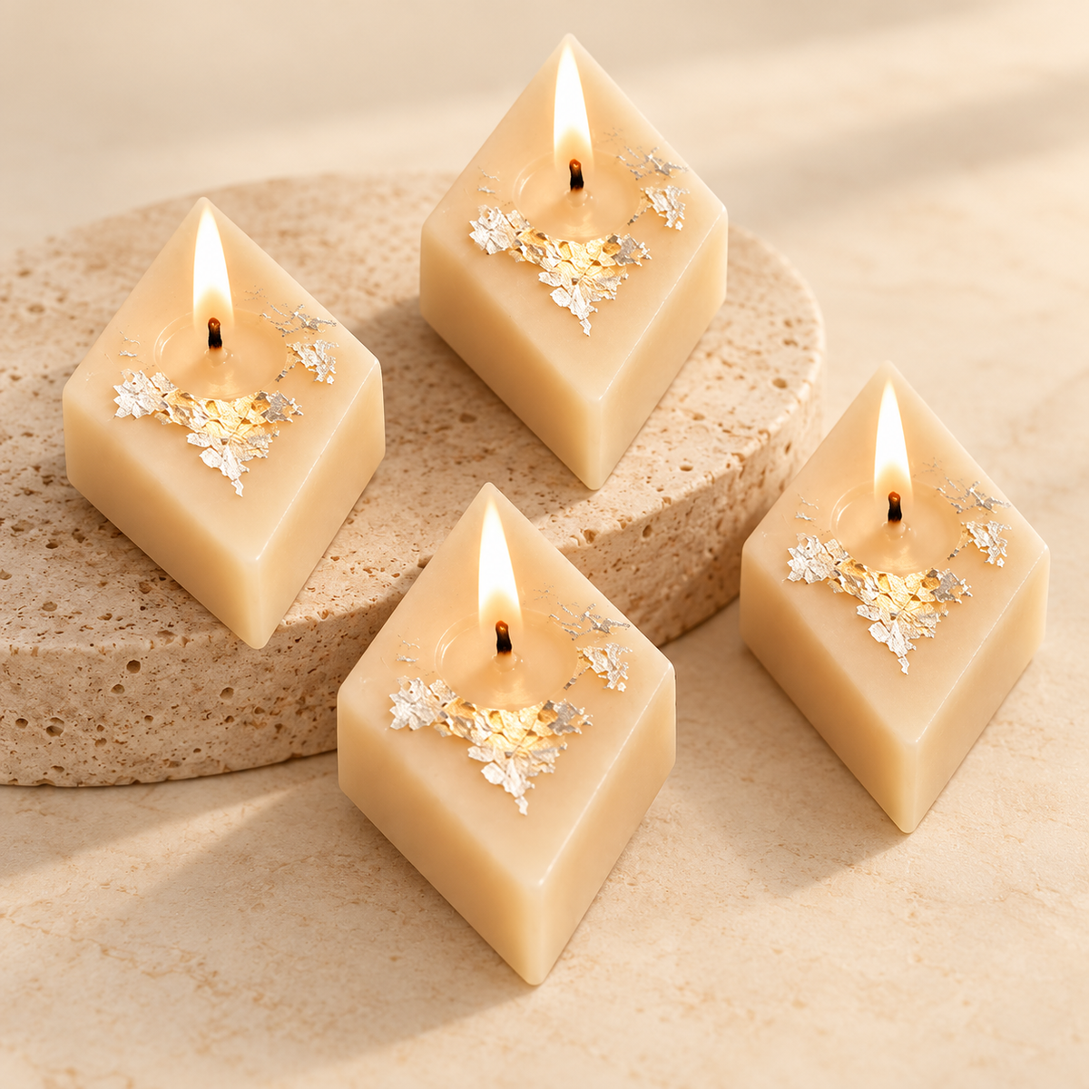 Handmade Kaju Katli Candle
