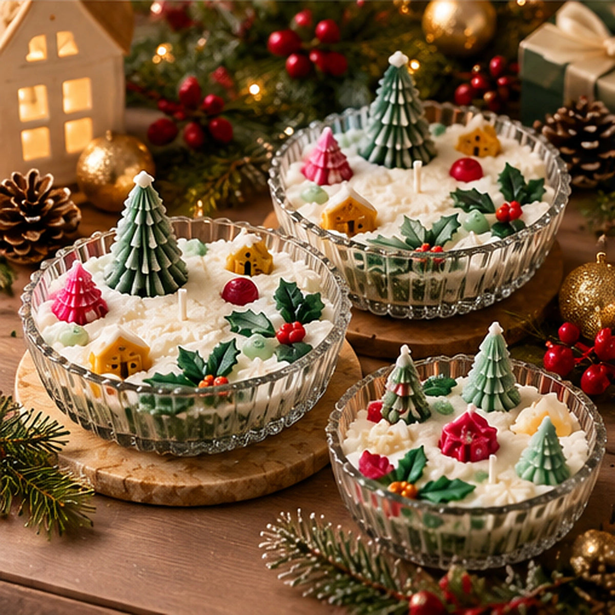 Handmade Christmas Wonderland Candle