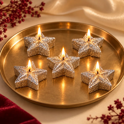 Handmade Star Candles