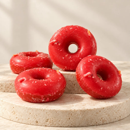 Handmade Donut Candles